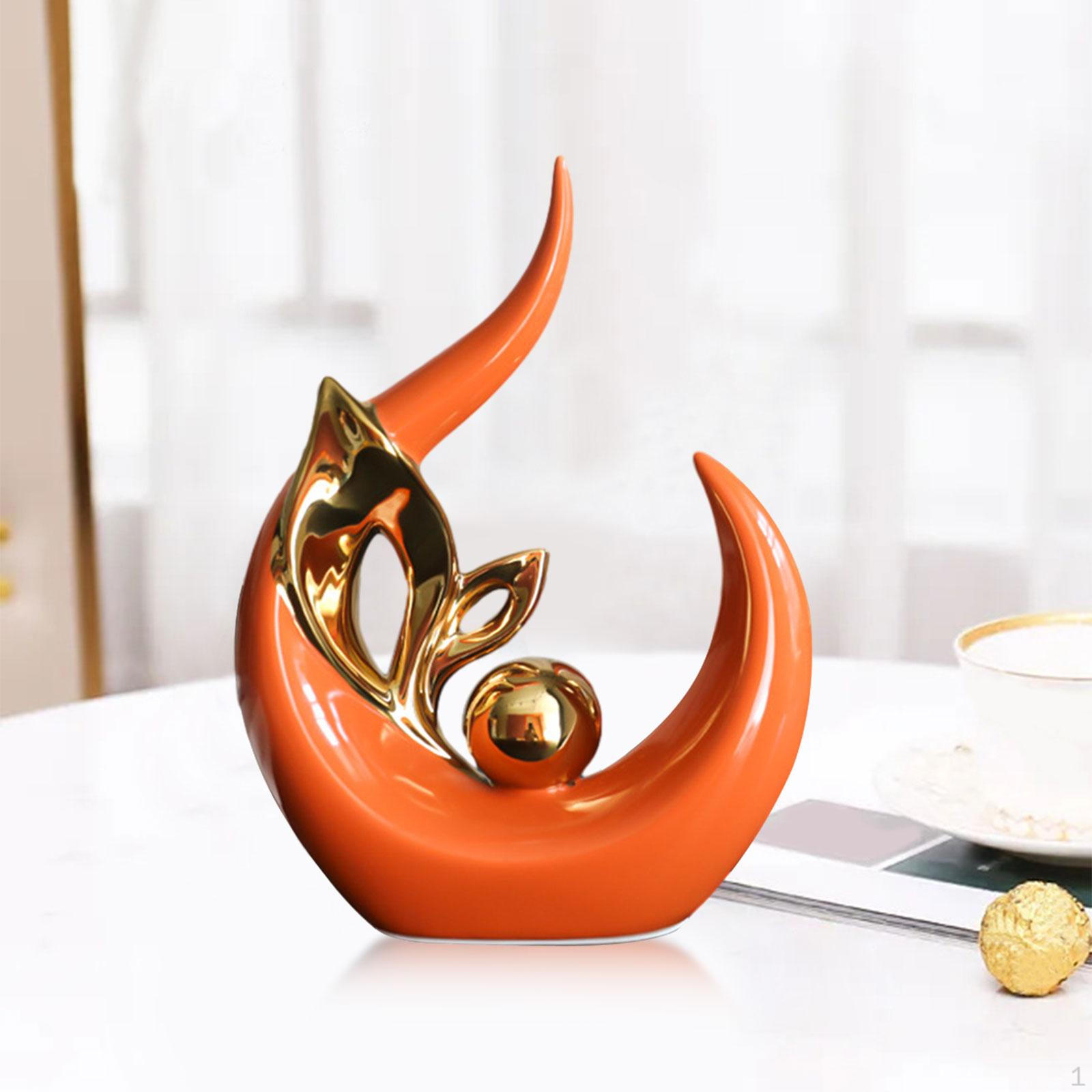 

Абстрактная керамическая скульптура для современного домашнего декора Small