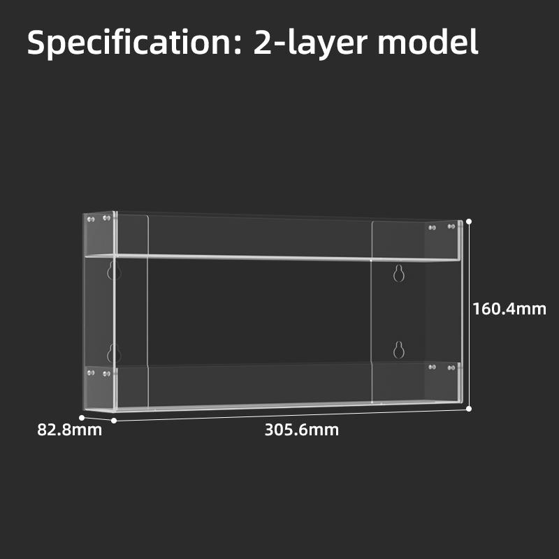 

Wall-mounted Storage Rack Convenience Store Supermarket Display Stand Cigarette Display Cabinet Household Bathroom Storage Rack
