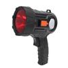 Rechargeable Spotlight Portable LED Flashlight Searchlight with Color Filter Lenses 1200mAh Battery 