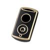 Gold Edge Key Cover for Yamaha NVX155, QBIX, AEROX Motorcycles