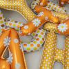 Daisy Flowers Happy Birthday Letter Balloon Flower Aluminum Foil Balloon with Birthday Hat Birthday Party Decoration Supplies