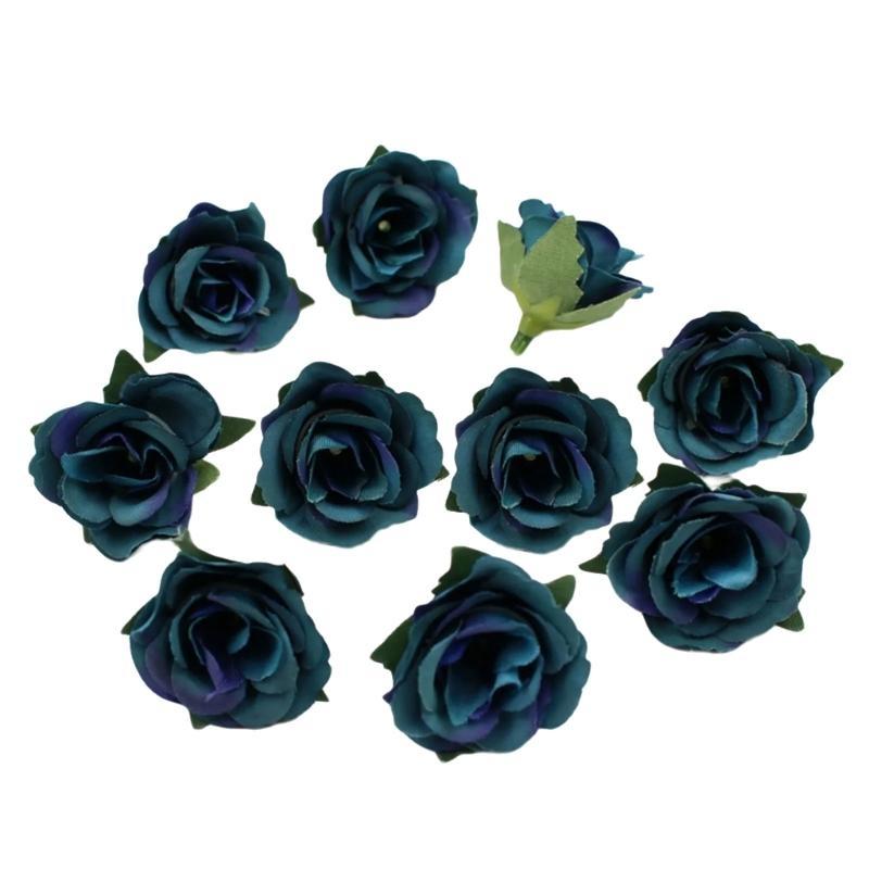 Rose Artificiali Retrò Premium Materiali per Artigianato all'Ingrosso Per Accessori per Capelli da Sposa Centrotavola Design