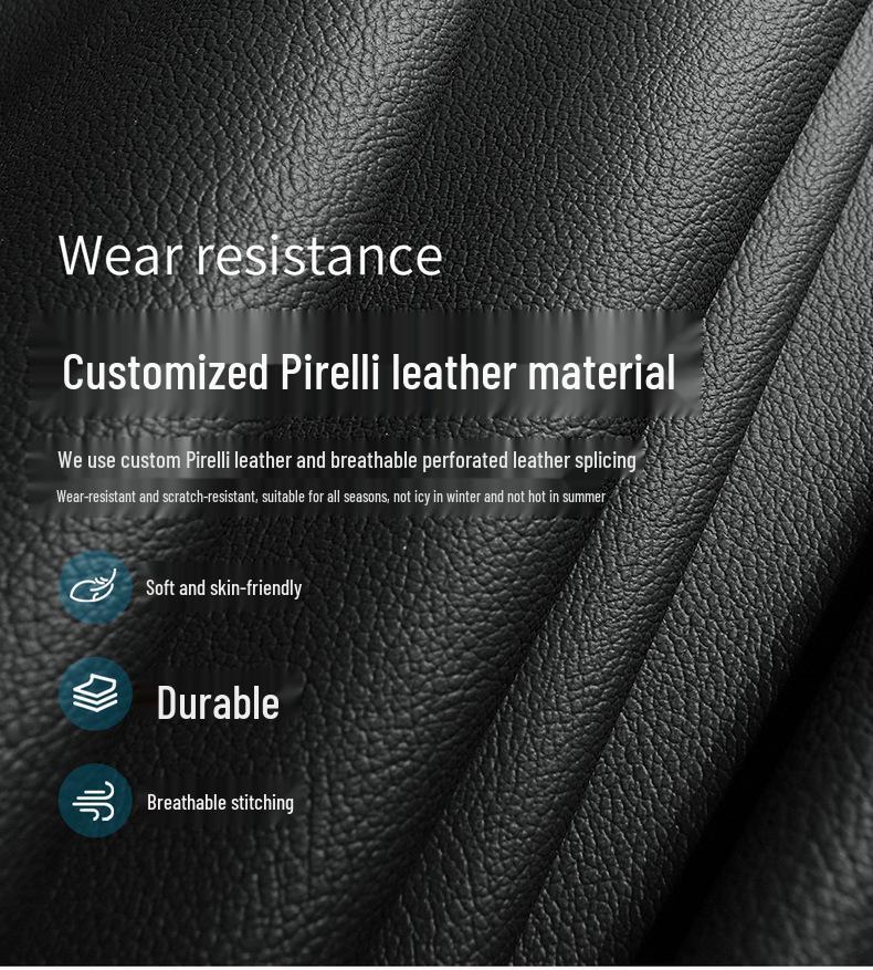 BYD Yuan Plus All-Season Leather Seat Cover - Full Coverage for New Model