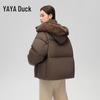 YAYA Women's 2024 Short Hooded Down Jacket