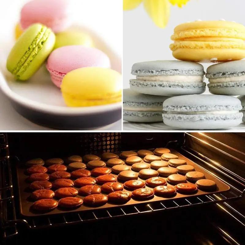 Non-Stick Silicone Macaron Macaroon Pastry Oven Baking Mould Sheet Mat Diy Mold Useful Tools DIY Cake Bakeware Mold