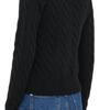 Polo Ralph Lauren Embroidered Pony Button Solid Color Sweater Women Sweater Black WMPOSWEN6820418-001