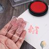 6/9Pcs Multipurpose Stamping Blocks with Alignment Guide Clear Acrylic Stamper Blocks For Card Making Journal Planner