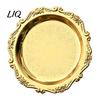 Jewelry Tray Vintage Embossed Stainless Steel Tray, Serving Platter for Desserts, Easy To Clean Storage Organizer, Snack Plate, Dining Table