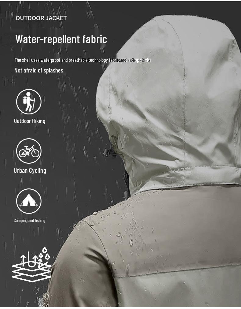 Veste Shell Sportive d'Extérieur Unisexe 2026 - Vêtement d'Extérieur Printemps/Automne pour Couples