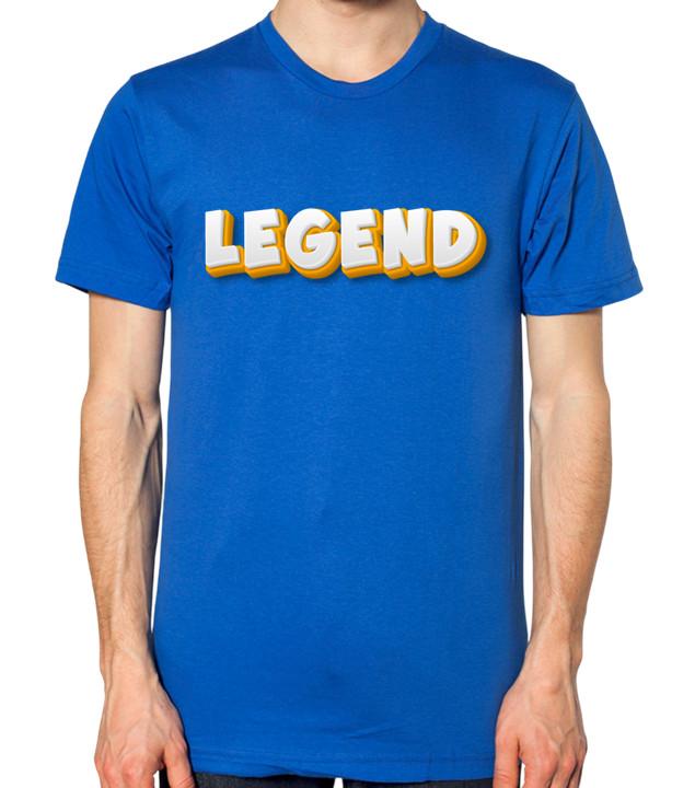 Legend T-Shirt Men Women Unisex Top S разноцветный