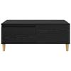 Coffee Table Black Oak Effect 90 x 50 x 35 cm Wood Based Panel