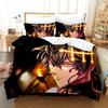 Black Clover Asta Duvet Cover Pillowcase Bedding Set Adult Boys Girls Bedroom Decoration Children Gift Single Double Large Size