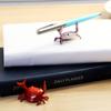 Animal Design Single Pen Holder High Stability Plastic Weightlifting Crab Pen Holder for Office
