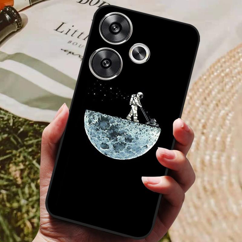 For Xiaomi POCO F6 Case POCOF6 Luxury Phone Silicon Back Cover For Xiaomi POCO F6 Cases  F 6 Protective Shockproof Shell Capas