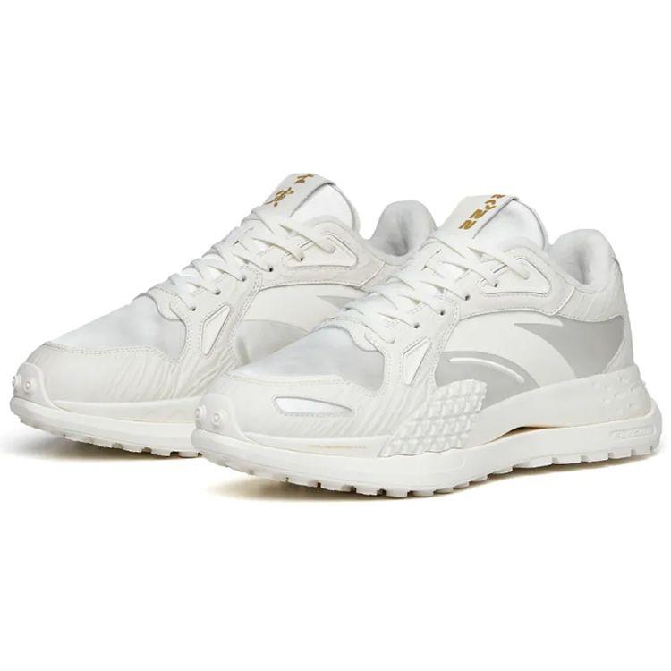 ANTA Men Retro Casual Dad Shoes Off White 112215580A-1
