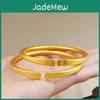 Law Open Inheritance Ancient Bracelet Womens Plain Ring Sand Gold Gold Matte Bracelet