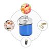 Multi Color Mini Keychain Pill Box Waterproof Aluminum Plastic Travel Pill Case For Vitamins Medication Emergency Carry