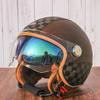 Newest Retro Motorbike Helmets DOT 3/4 Open Face Motorcycle Vintage Chopper Bike Cascos Scooter Capacete De Moto