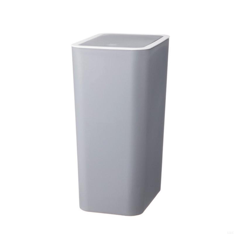 Push Open Waste Bin in Plastic Waste Bin for Maintaining Living Space X3UC M