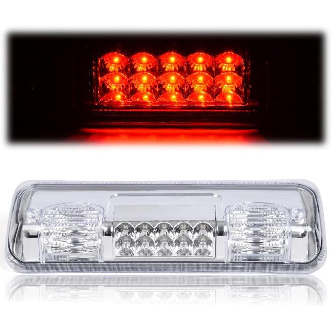 

LED 3rd Third Brake Lamp Lights Replacement Compatible with Ford F150 Lobo 2004-2008/ Explorer Sport Trac 2007-2010/ Lincoln Mark LT 2006-2008 (clear