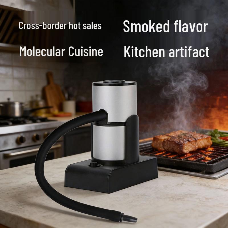Molecular Gastronomy Smoker Gun with Wood Chips for Kitchen and Barbecue
