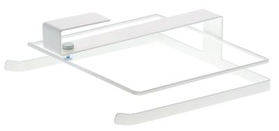 Yamazaki Industrial Nordic štýl Podlinkové úložné riešenie Držiak na krájaciu dosku, Biela, Veľkosť: Približne. Š25 x H26,5 x V11cm, Tanier 3571