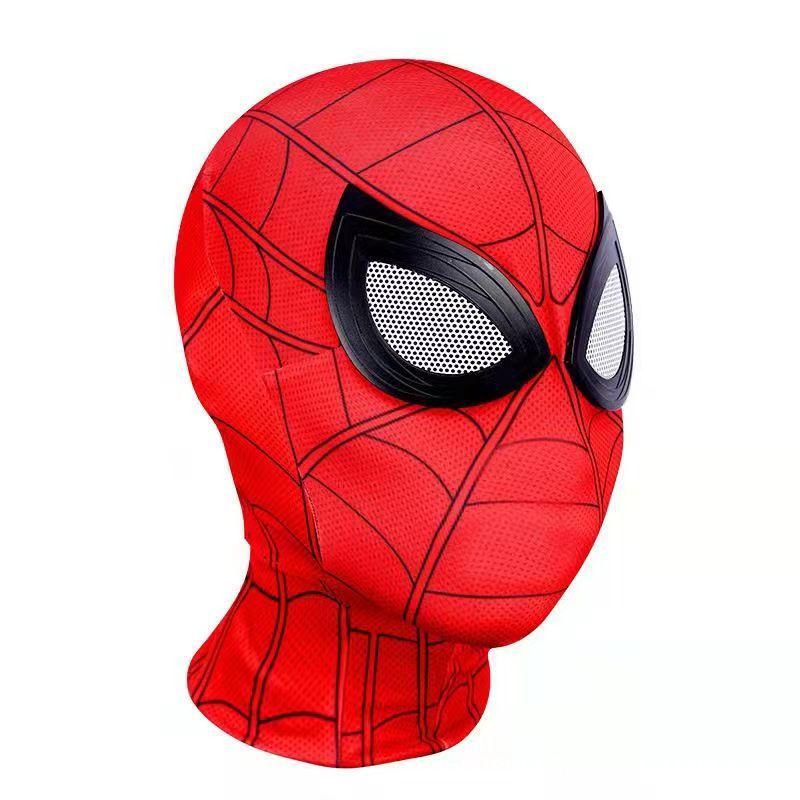 Spiderman Cosplay Headgear: Cute & Funny Hood Mask for Adults & Kids - Miles Edition