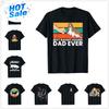 100 Cotton Best Basset Hound Dad Ever Funny DOG Lover Tshirt TShirt Graphic Harajuku Fashion Tee T Shirt XS5XL