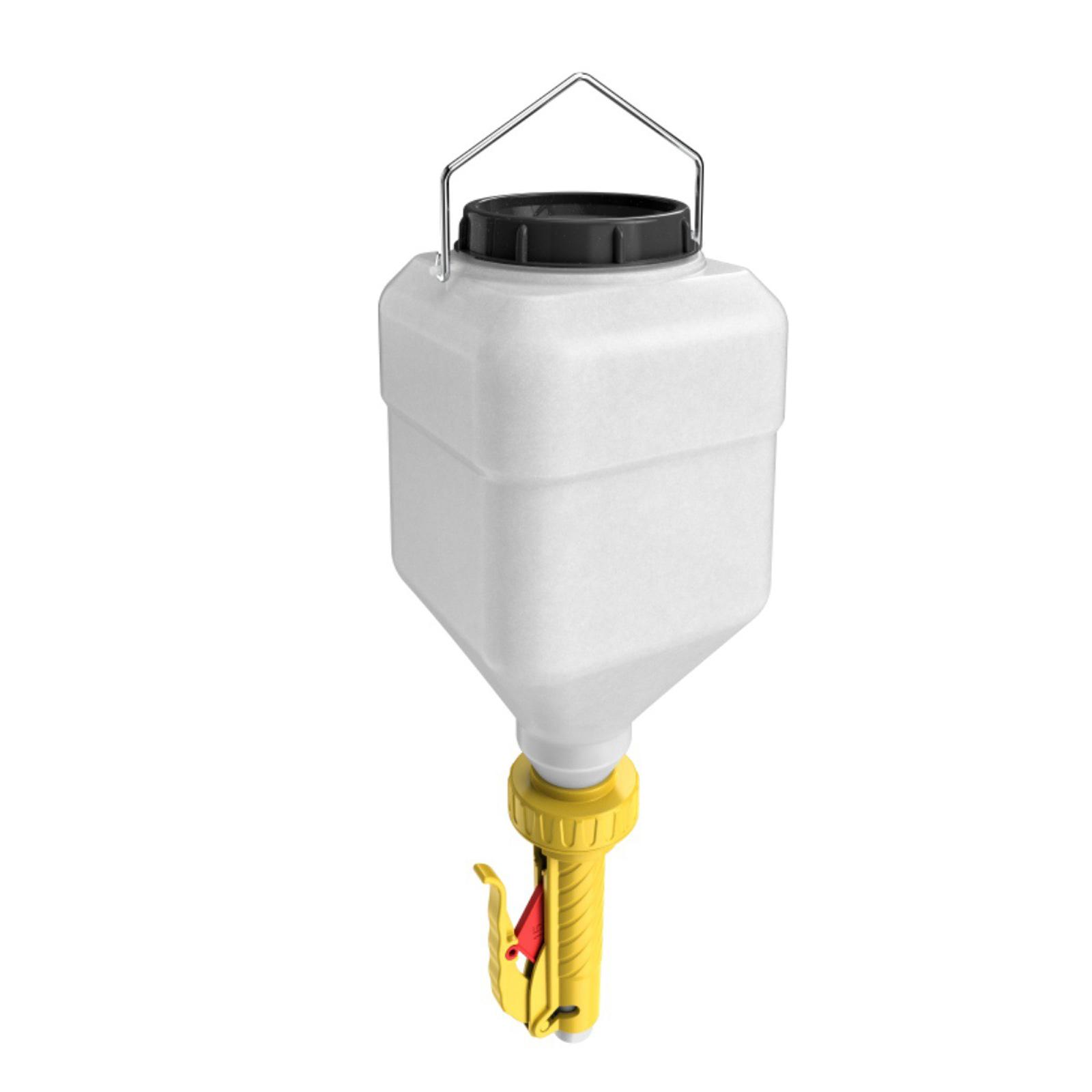 

Plastic Sauce Dispenser Portable 5.5L Hanging Squeeze Bottle Condiment Squeeze Bottle For Quick And Easy Access A жёлтый