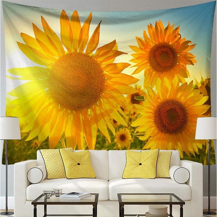 Ins style healing wall tapestry waterproof durable bedroom dormitory wall tapestry live broadcast background tapestry
