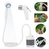 2200mAh Camp Shower Pump Rechargeable Camping Shower New Portable Shower  for Hiking Traveling RV