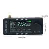 Vylepšený V4 AMNVOLT ATS Mini SI4732 DSP Rádio Přijímač HF SW FM AM SSB USB Plněpásmové Kapesní Rádio s Hi-Z Sluchátkovým Zesilovačem