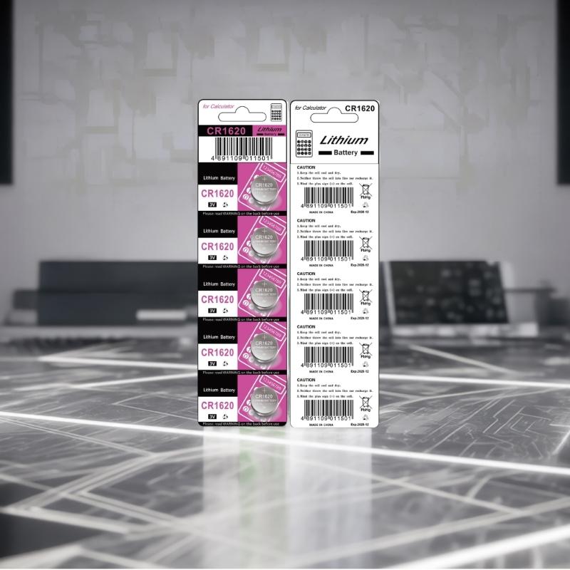 10/5Pcs CR1620 Button Cell Batteries High Performances 3V Power for Electronics Toys and Remote Controls Watches