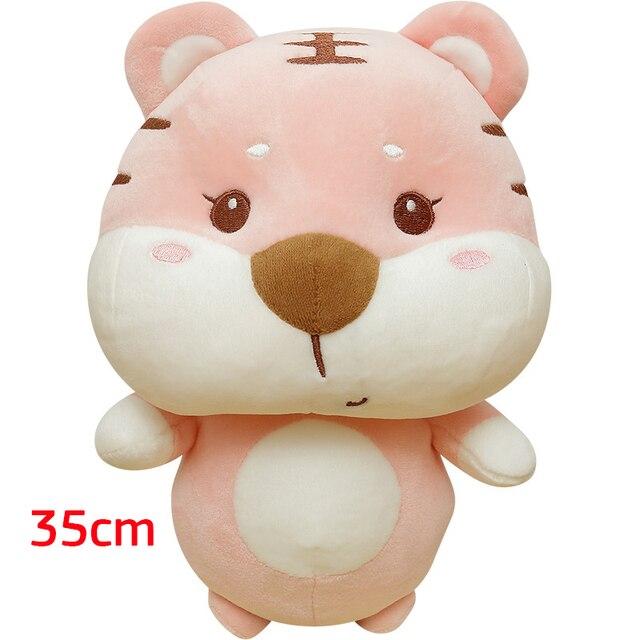 1pc 23 /26 /35cm Cartoon Tiger Plush Toys Kawaii Tiger Pillow Stuffed Soft Lovely Dolls For Children Girls Birthday Decor Gift
