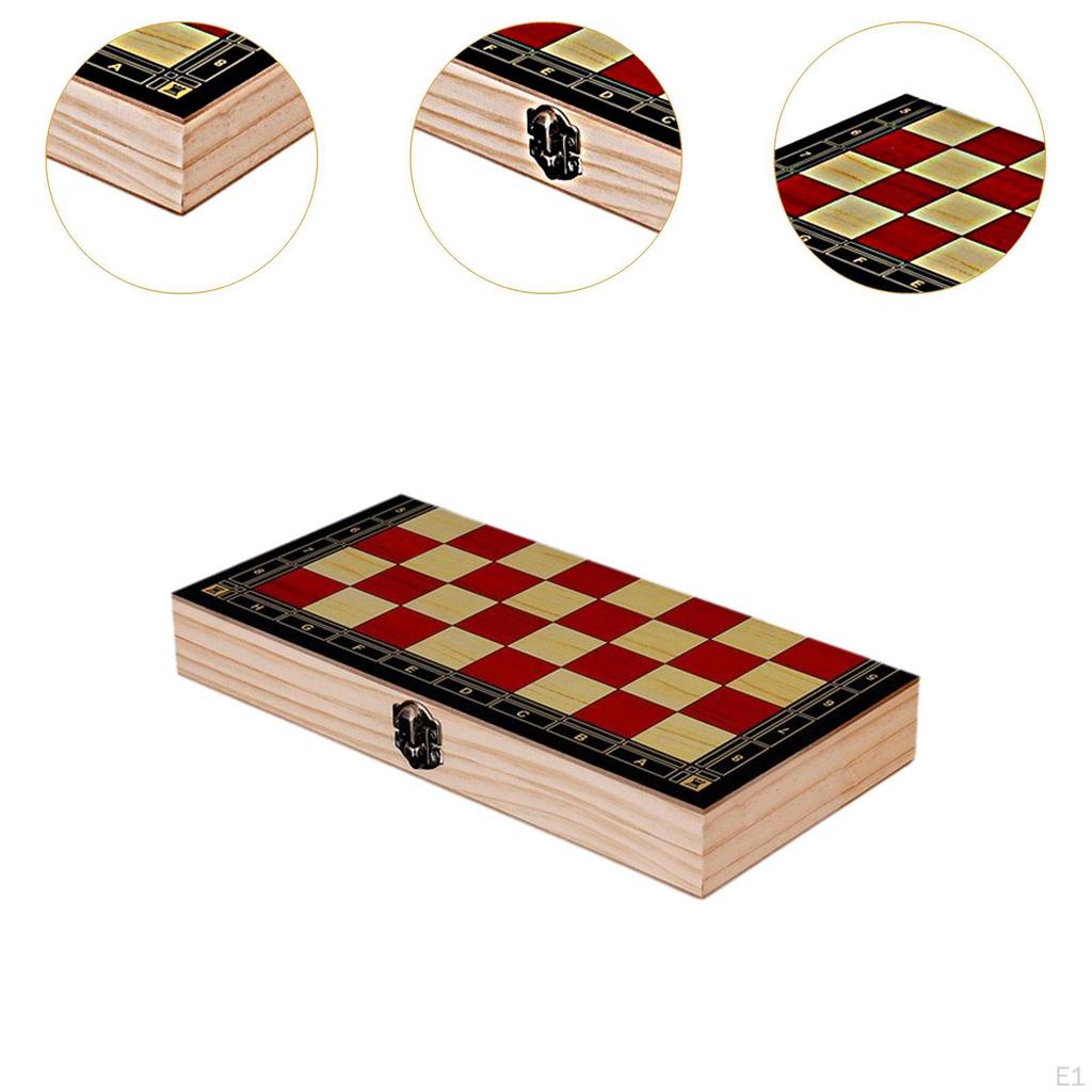 Chess Game Set Accessory Premium Gifts Versatile Portable for Children Checkers Professional Family