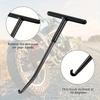 Motorcycle Exhaust Pipe Spring Hook T Shaped Hand-held Puller Repair Tool Universal Motor Accessories