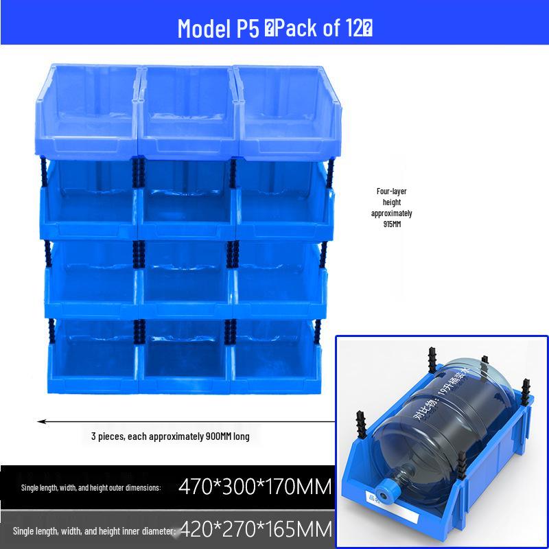 Multi-Layer Plastic Display & Storage Rack for Shelves and Jewelry