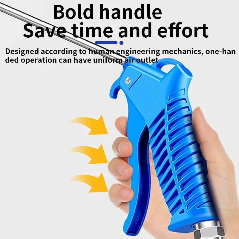 High-Pressure Dry Cleaning Gun - Car Wash Air Blow Interior Cleaning Tool, Dust Blower Gun, Motorcycle Cleaning Equipment