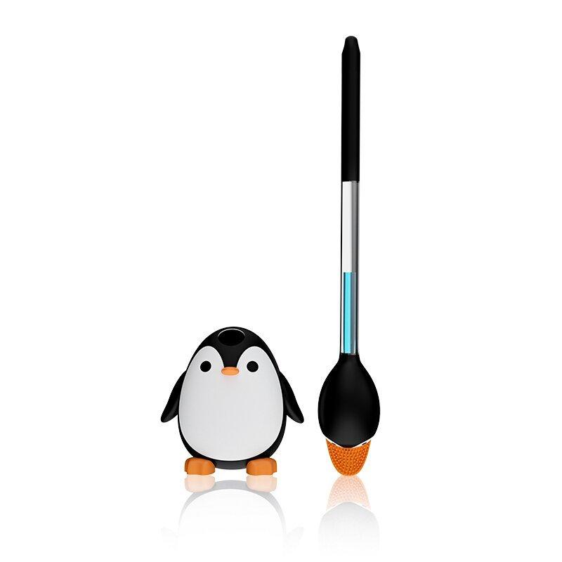 

Penguin Filling Liquid Without Dead Angle Wall-mounted Household Toilet with Base Cleaning Brush чёрный