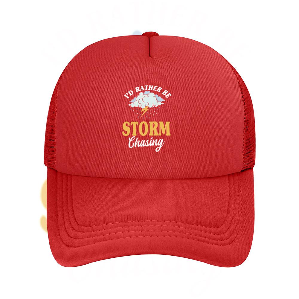Clouds rain lightning storm chasing rather be Baseball Cap Anime Graphic Hats Adult Unisex Women Sports Outdoor