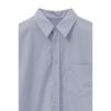 [wooyoungmi] Blue Stripe Cotton Shirt W263SH04826L
