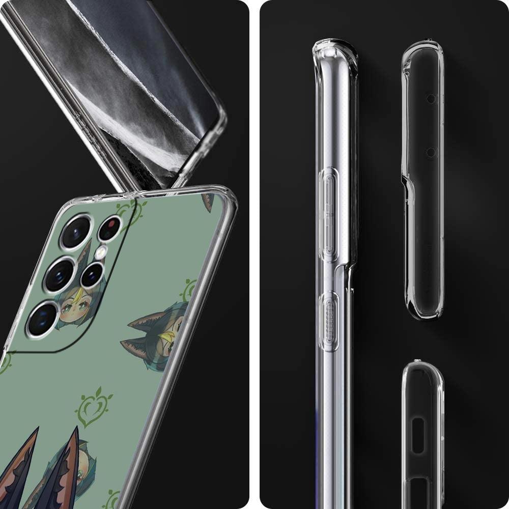 Game Genshin Impact Tighnari Clear Phone Case For Samsung Galaxy S23 S22 5G S20 Ultra S21 FE 5G S10E S9 S8 S10 Plus Soft Cover
