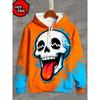 Nieuwe Skeleton Schedel Grafische 3D Print Hoodies Voor Man Oversized Hooded Sweatshirts Harajuku Trainingspakken Pullover Tops Jas Kleding