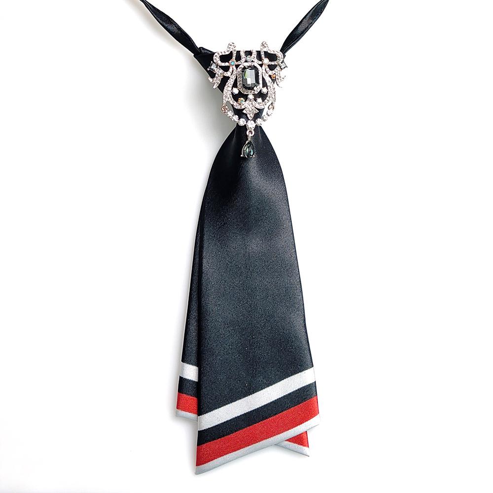 Nylon Silk Arrow Pattern High-Grade School Competition Tie