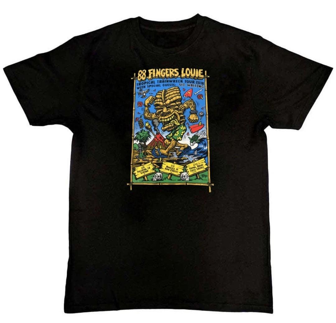 88 Fingers Louie Tropical Trainwreck Tour Mens T-Shirt S