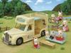 Vehicul Sylvanian Families Peste Noapte Jucărie Certificată ST Păpușă Casă de Păpuși pentru Vârstele 3 și Sylvanian Epoch „Camperul Tuturor” CO-63 Până la, Familii,