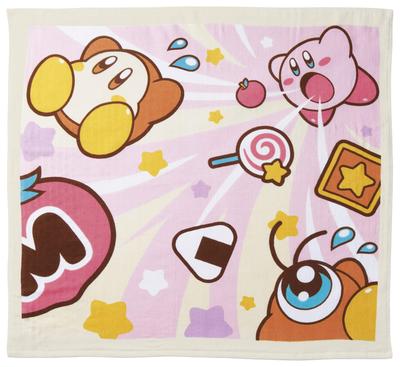 Marushin Baby Bath Nintendo 90 X 90 Inhale 4585005100 Towel, Kirby, Cm, Kirby, 100% Cotton,