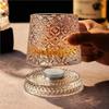 Whisky Glass 280ml Rotating Crystal Rum Glass Cocktail Party Drinking Gift Creative Premium Beer Glass