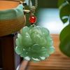 Collana con Ciondolo Fiore di Loto Regalo Donna Uomo Talismani Collana Gioielli