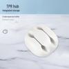 Multi-Hole Self-Adhesive Cable Organizer and Power Cord Holder